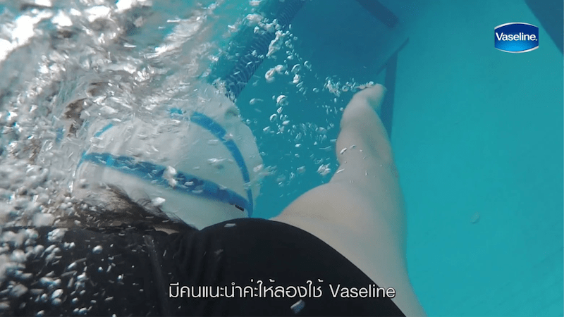 Vaseline 101 ways to use - Swimmer